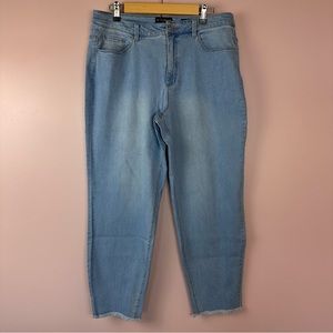 NWOT Susan Graver Girlfriend Jeans Ankle Length 16